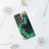 Green Geode in Watercolor - Impact Resistant Phone Case